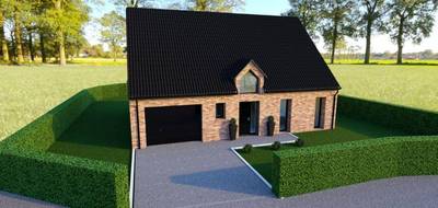 Terrain et maison à Saint-Waast en Nord (59) de 130 m² à vendre au prix de 263000€ - 1