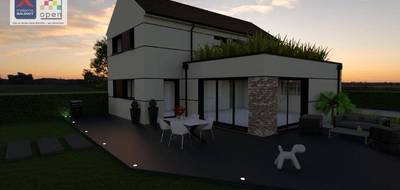 Terrain et maison à Liverdy-en-Brie en Seine-et-Marne (77) de 130 m² à vendre au prix de 413000€ - 2