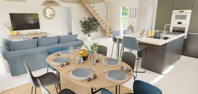 Terrain et maison à Villeperdue en Indre-et-Loire (37) de 80 m² à vendre au prix de 207900€ - 4