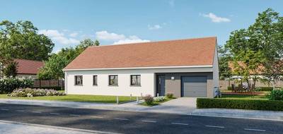 Terrain et maison à La Chapelle-d'Aligné en Sarthe (72) de 110 m² à vendre au prix de 221314€ - 1