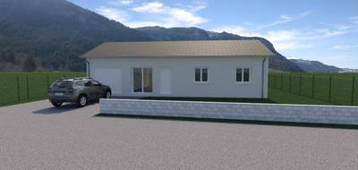 Terrain et maison à Brégnier-Cordon en Ain (01) de 74 m² à vendre au prix de 218596€ - 2