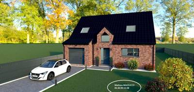 Terrain et maison à Saint-Hilaire-lez-Cambrai en Nord (59) de 100 m² à vendre au prix de 310000€ - 3