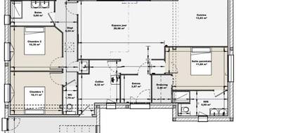 Terrain et maison à Bellou-en-Houlme en Orne (61) de 118 m² à vendre au prix de 303175€ - 4