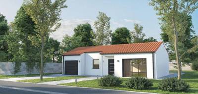 Terrain et maison à Saint-Gilles-Croix-de-Vie en Vendée (85) de 100 m² à vendre au prix de 470854€ - 1