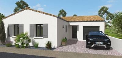 Terrain et maison à Saint-Porchaire en Charente-Maritime (17) de 93 m² à vendre au prix de 245600€ - 1