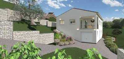 Terrain et maison à Aubenas en Ardèche (07) de 105 m² à vendre au prix de 369800€ - 4