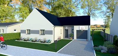 Terrain et maison à Sainte-Jamme-sur-Sarthe en Sarthe (72) de 90 m² à vendre au prix de 230000€ - 1