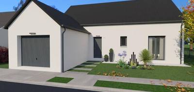 Terrain et maison à Truyes en Indre-et-Loire (37) de 85 m² à vendre au prix de 249900€ - 1