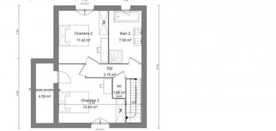 Terrain et maison à Esquay-sur-Seulles en Calvados (14) de 125 m² à vendre au prix de 305500€ - 4