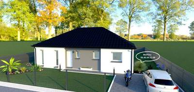 Terrain et maison à Baralle en Pas-de-Calais (62) de 93 m² à vendre au prix de 204450€ - 1