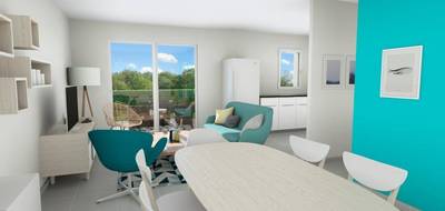 Terrain et maison à Inzinzac-Lochrist en Morbihan (56) de 71 m² à vendre au prix de 265000€ - 3