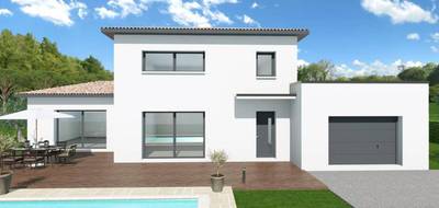 Terrain et maison à Saint-Vincent-de-Barbeyrargues en Hérault (34) de 110 m² à vendre au prix de 498200€ - 1