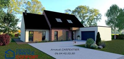 Terrain et maison à Athies en Pas-de-Calais (62) de 140 m² à vendre au prix de 371176€ - 1