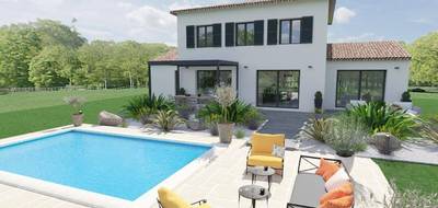 Terrain et maison à Berrias-et-Casteljau en Ardèche (07) de 95 m² à vendre au prix de 299970€ - 1
