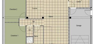 Terrain et maison à Neuville-sur-Sarthe en Sarthe (72) de 73 m² à vendre au prix de 219000€ - 3