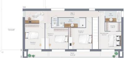 Terrain et maison à Châtillon en Hauts-de-Seine (92) de 160 m² à vendre au prix de 880000€ - 4