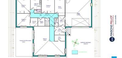 Terrain et maison à Boisseuil en Haute-Vienne (87) de 130 m² à vendre au prix de 341000€ - 4