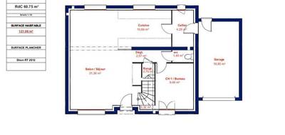 Terrain et maison à Voulangis en Seine-et-Marne (77) de 124 m² à vendre au prix de 399500€ - 4