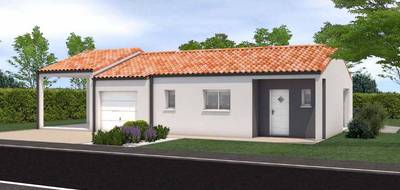 Terrain et maison à Chavagnes-les-Redoux en Vendée (85) de 113 m² à vendre au prix de 267605€ - 1