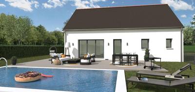 Terrain et maison à Cormery en Indre-et-Loire (37) de 95 m² à vendre au prix de 299500€ - 3