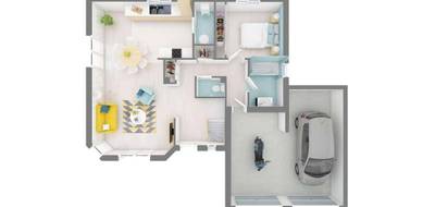 Terrain et maison à Lépanges-sur-Vologne en Vosges (88) de 102 m² à vendre au prix de 232820€ - 4