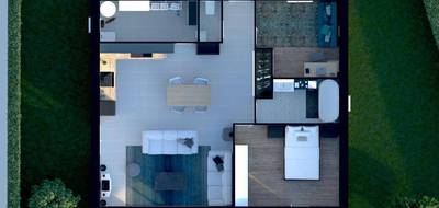 Terrain et maison à Cabasse en Var (83) de 73 m² à vendre au prix de 289000€ - 3
