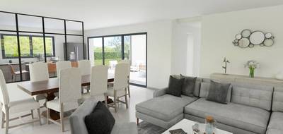 Terrain et maison à Bâgé-Dommartin en Ain (01) de 125 m² à vendre au prix de 352000€ - 4