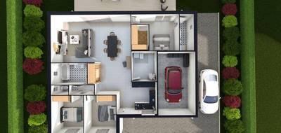 Terrain et maison à Avord en Cher (18) de 112 m² à vendre au prix de 209500€ - 4