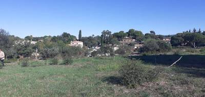 Terrain à Roquebrune-sur-Argens en Var (83) de 1185 m² à vendre au prix de 260000€ - 2