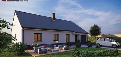 Terrain et maison à Saint-Étienne-du-Vauvray en Eure (27) de 92 m² à vendre au prix de 225513€ - 1