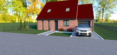 Terrain et maison à Holque en Nord (59) de 90 m² à vendre au prix de 252000€ - 1