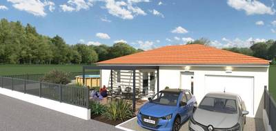 Terrain et maison à Revonnas en Ain (01) de 75 m² à vendre au prix de 235500€ - 2