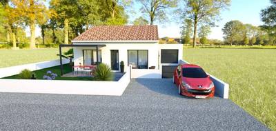 Terrain et maison à Alignan-du-Vent en Hérault (34) de 83 m² à vendre au prix de 260000€ - 1