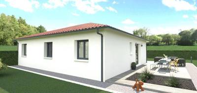 Terrain et maison à Saint-Paul-de-Varax en Ain (01) de 79 m² à vendre au prix de 238500€ - 3