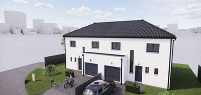 Terrain et maison à Évin-Malmaison en Pas-de-Calais (62) de 91 m² à vendre au prix de 282000€ - 2