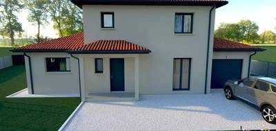 Terrain et maison à Péronnas en Ain (01) de 110 m² à vendre au prix de 329000€ - 2