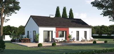 Terrain et maison à Le Faou en Finistère (29) de 82 m² à vendre au prix de 254737€ - 1