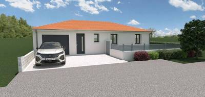 Terrain et maison à Garnerans en Ain (01) de 102 m² à vendre au prix de 278500€ - 4