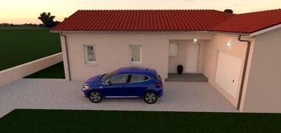 Terrain et maison à Foissiat en Ain (01) de 94 m² à vendre au prix de 245000€ - 3