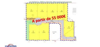 Terrain à Burlats en Tarn (81) de 899 m² à vendre au prix de 69000€ - 2