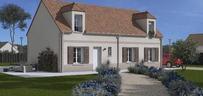 Terrain et maison à Oulins en Eure-et-Loir (28) de 105 m² à vendre au prix de 269500€ - 1