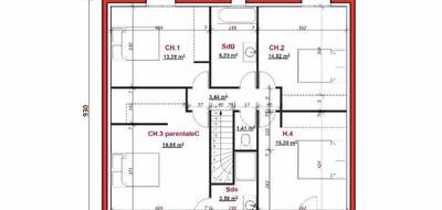 Terrain et maison à Gouvieux en Oise (60) de 142 m² à vendre au prix de 494000€ - 3