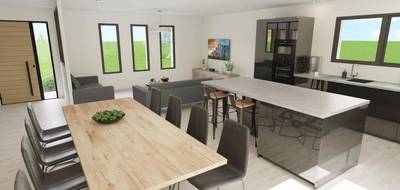 Terrain et maison à Vagnas en Ardèche (07) de 123 m² à vendre au prix de 312400€ - 4