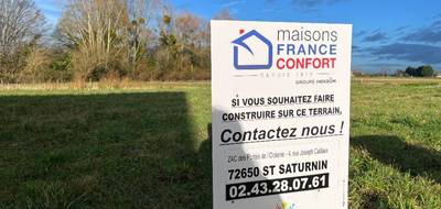 Terrain à Savigné-l'Évêque en Sarthe (72) de 288 m² à vendre au prix de 37000€ - 2