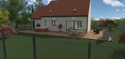 Terrain et maison à Milly-la-Forêt en Essonne (91) de 110 m² à vendre au prix de 362000€ - 2