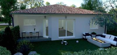 Terrain et maison à Saint-Médard-en-Jalles en Gironde (33) de 88 m² à vendre au prix de 370000€ - 2