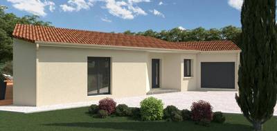 Terrain et maison à Saint-Cybranet en Dordogne (24) de 132 m² à vendre au prix de 277389€ - 2