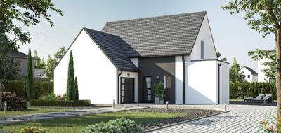 Terrain et maison à Plonéour-Lanvern en Finistère (29) de 125 m² à vendre au prix de 309000€ - 2