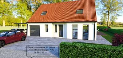 Terrain et maison à Saint-Omer-Capelle en Pas-de-Calais (62) de 110 m² à vendre au prix de 275000€ - 1