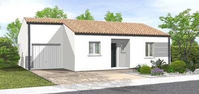 Terrain et maison à Saint-Benoist-sur-Mer en Vendée (85) de 62 m² à vendre au prix de 136800€ - 1